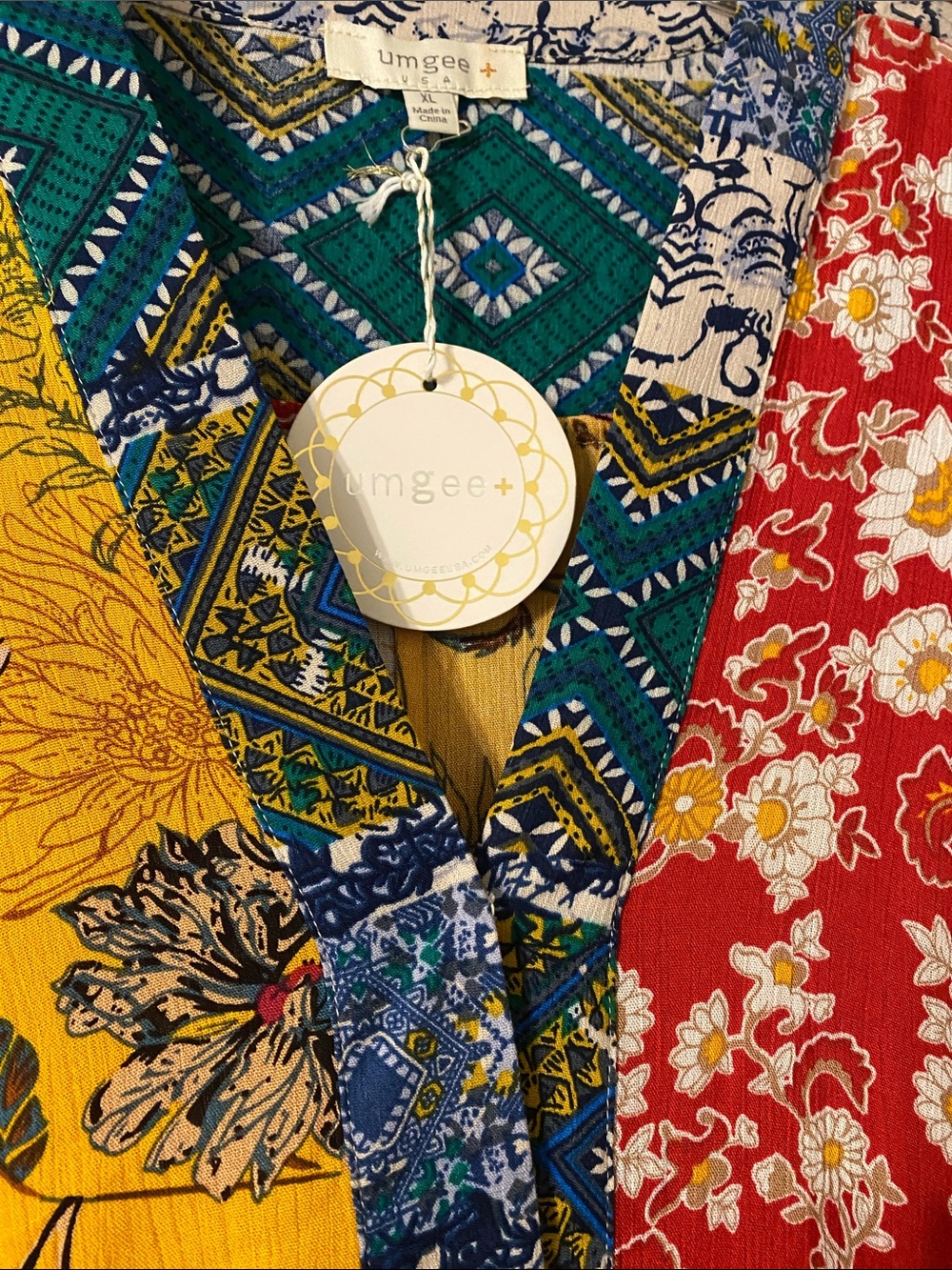 NWT Umgee Floral Top - Picture 4 of 9